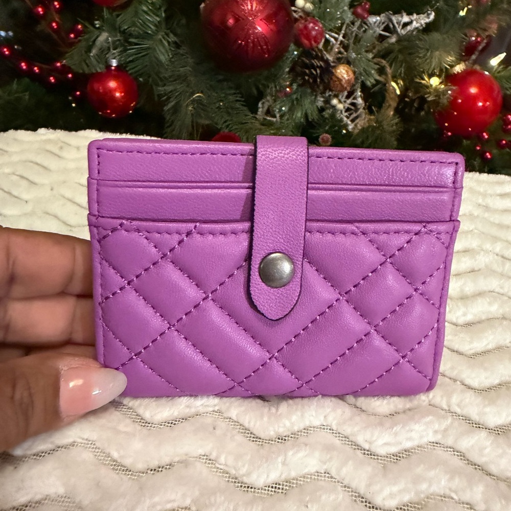 Kurt Geiger Purple Card Holder